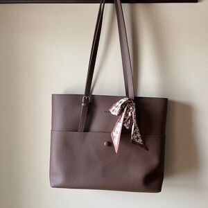 Elegant Brown Tote Bag
